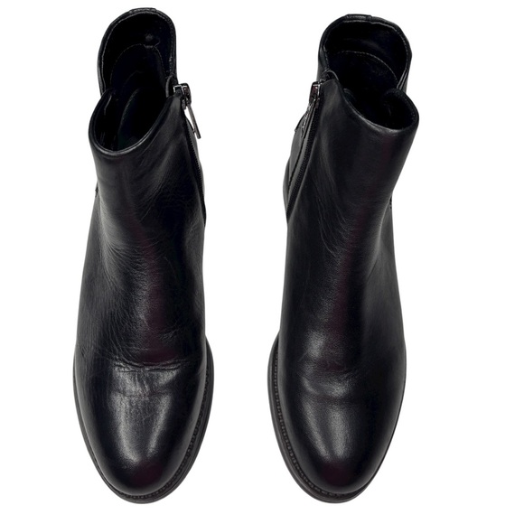 FRANCO SARTO | Black Leather Ankle Boots | 7.5 - Picture 3 of 8